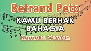 Sarwendah dan Betrand  Kamu Berhak Bahagia Karaoke Lirik Tanpa Vokal by regis [upl. by Bonni857]