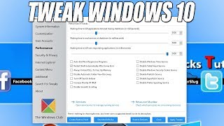 Tweaking Software For Windows 10  How To Tweak Windows 10 [upl. by Eustasius941]