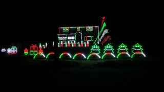 Christmas Light Show 2022 [upl. by Isia]