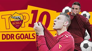 TOP 10 DANIELE DE ROSSI GOALS  AS ROMA [upl. by Heidt]