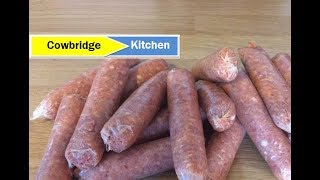 Hungarian Style Sausages recipe [upl. by Durrace]