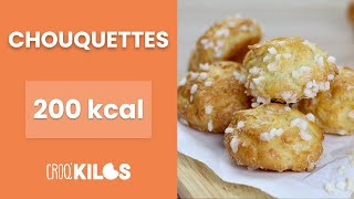 Chouquettes  CroqKilos [upl. by Cheslie933]