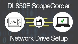 Yokogawa Dl850E ScopeCorder Network Drive FTP client How to [upl. by Benyamin]