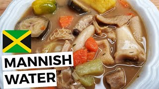 Jamaican Goat Soup  How to make mannish water  Goat head soup [upl. by Brade]