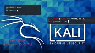 How to get root Access Kali Linux 20204  SecureByte [upl. by Helbonia]