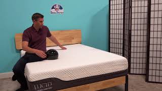 Lucid Hybrid Mattress 12 Inch Review [upl. by Effie]