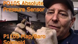 How to diagnose and repair a P1105 and P0105 [upl. by Enohs]