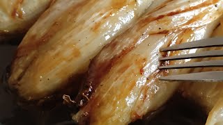 endives caramélisées au miel 😋😋 [upl. by Llehcor]