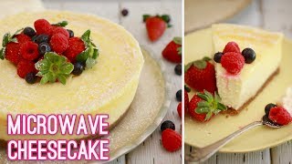 5Minute Microwave Cheesecake  Gemmas Bigger Bolder Baking [upl. by Leelaj]