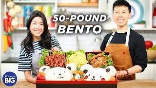 We Made A Giant 50Pound Bento Box • Tasty [upl. by Pulling]