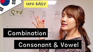 How to make WORD with Consonant and Vowel Hangul class 3 [upl. by Oivlis]