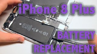 iPhone 8 Plus Battery Replacement [upl. by Meean]