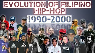 Evolution of Pinoy RapHipHop 19902000 Part1EvolutionPH EPH [upl. by Gerek]