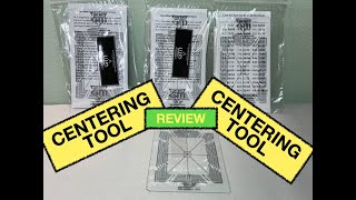 Review Card Grading  Centering Tool for BGS amp PSA [upl. by Lusty]