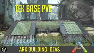 HOW TO BUILD A TEK PVE BASE EXTINCTION  ARK SURVIVAL [upl. by Stanleigh]