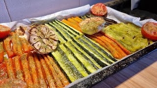 Verduras al Horno  ✅ parrillada de verduras [upl. by Lewse]