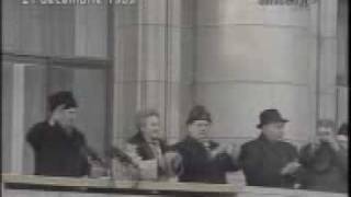 The last speech of Ceausescu [upl. by Haelak]