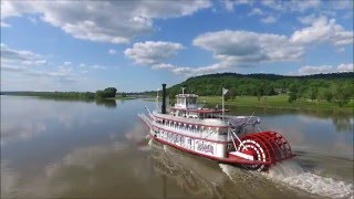 The Paddlewheel Cruse Boat Spirit of Peoria [upl. by Anoed]