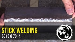 Learning to Weld with 6013 and 7014 Electrodes [upl. by Fineberg746]