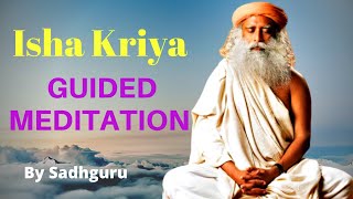 Isha Kriya  A Guided Meditation By SadhGuru [upl. by Chadd472]