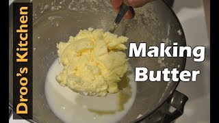 How to Make Butter from Cream [upl. by Osnofedli]