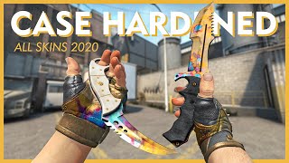 All Case Hardened Skins  CSGO 2020 [upl. by Brower]