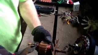 Removing copper from electric motors the easy way [upl. by Anaert996]