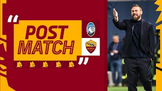 DANIELE DE ROSSI  INTERVISTA POST ATALANTAROMA [upl. by Hairym321]