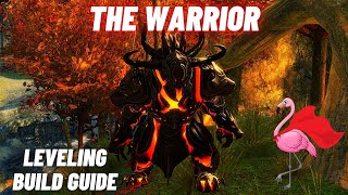 GUILD WARS 2 The Warrior  Leveling Build Guide Weapons  Armor  Skills  Traits [upl. by Juley]