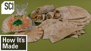 How To Make Pita Bread  How Its Made [upl. by Geraud]