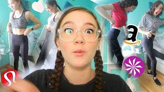 I Put Popular Leggings To THE ULTIMATE Test For A Week  Fiona Frills [upl. by Airdnal]