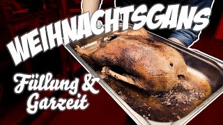 Klassischer Gänsebraten – Richtige Füllung Gewürze amp Garzeit [upl. by Nikolaos]