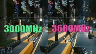 3600MHz vs 3000MHz  2x8gb RAM [upl. by Laitselec431]