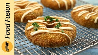 Crispy Potato Donuts Recipe By Food Fusion Ramzan Special Recipe [upl. by Thun]