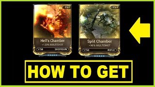 How to get Hells Chamber and split chamber in Warframe [upl. by Ttihw]