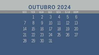 Agenda Fiscal  Outubro 2024 [upl. by Seabrooke]