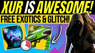 XUR Has NEW EXOTIC amp Weapon Farm GLITCH 70 Stat Inventory Armor Loot amp Location May 10 Destiny 2 [upl. by Zilevi566]