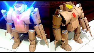 TUTORIAL crear un ROBOT JAEGER  CASERO [upl. by Brinna695]