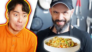 Uncle Roger Review BABISH ITALIAN FRIED RICE [upl. by Gaivn]