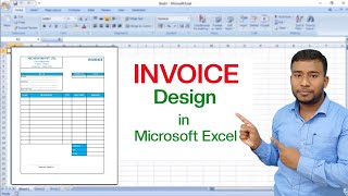 How to Create an Invoice in Excel  Invoice format in Excel [upl. by Lokcin]