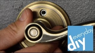 How to Replace Door Hardware  Buildipedia DIY [upl. by Broida20]