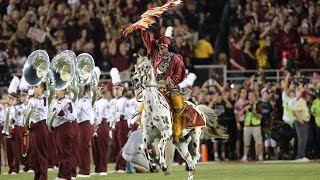 FSU Introduction Notre Dame Game [upl. by Sublett]