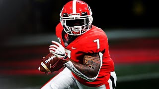 DAndre Swift  Shiftiest RB in College Football ᴴᴰ [upl. by Ulrikaumeko]