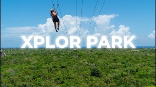 XPLOR PARK The Riviera Mayas most popular adventure park  Cancuncom [upl. by Hsara]