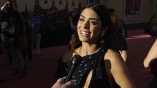 Lorenza Izzo talks about her part in quotONCE UPON A TIMEquot [upl. by Leasim464]