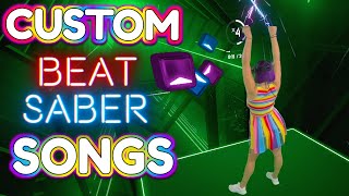 How to get CUSTOM SONGS in BEAT SABER PCVR [upl. by Columbine]