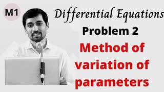 Method of variation of parameters Problem 1  Differential Equations Solve D²a²ysec ax [upl. by Sherri]