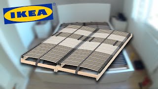 IKEA Assembling LEIRSUND  Montage Sommier [upl. by Icam]