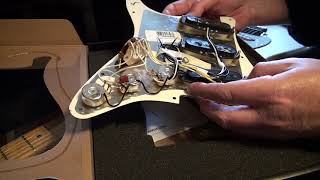 Replacing A Stratocaster Loaded Pickguard [upl. by Kerril116]