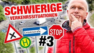 Führerschein  Schwierige Verkehrssituationen  einfach erklärt 🚘 3  Fischer Academy [upl. by Pinkham809]